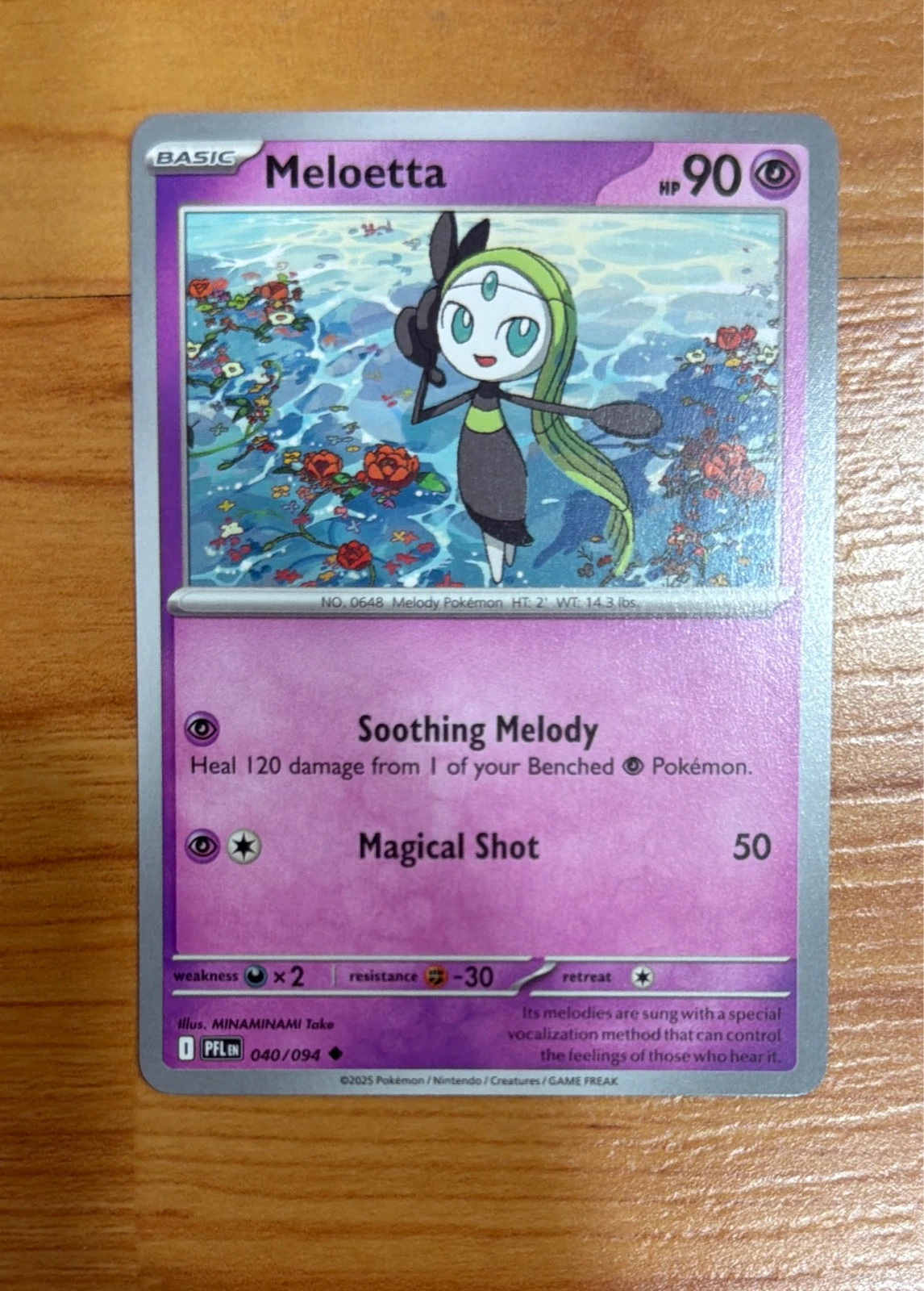 Meloetta - Prismatic Evolutions #040/094