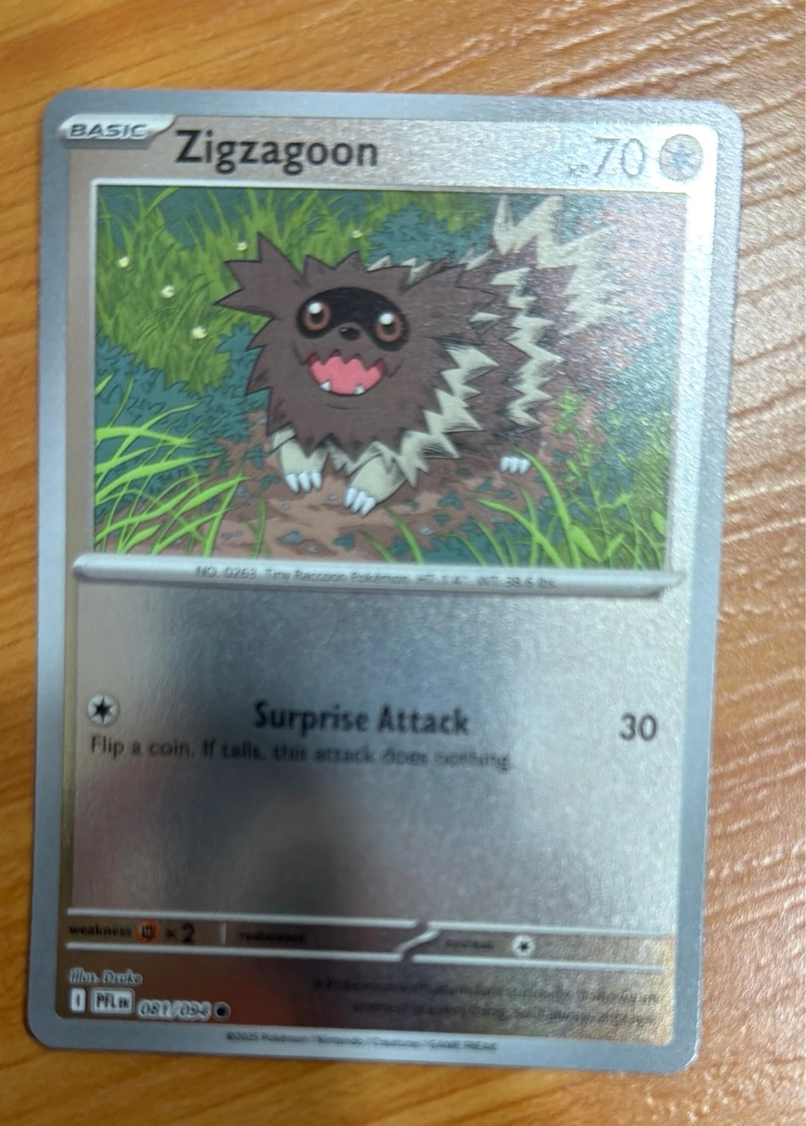 Zigzagoon - Pokémon Trading Card Game Classic #081/094