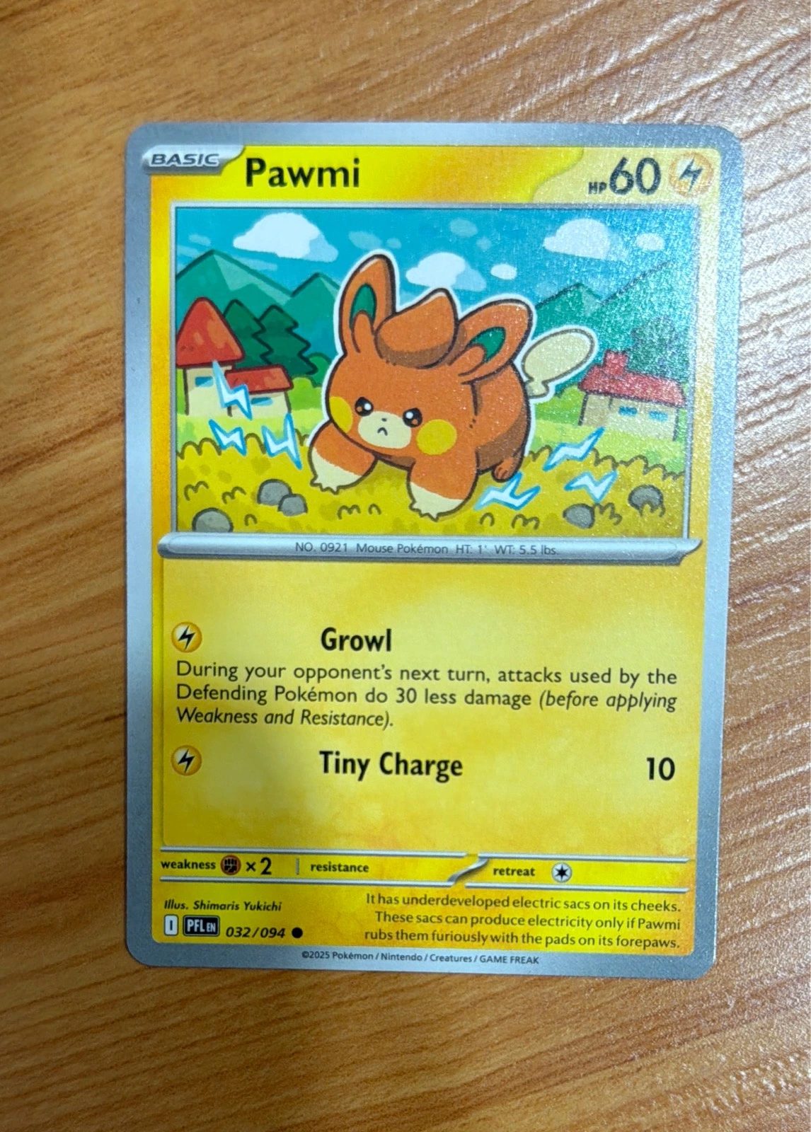 Pawmi - Prismatic Evolutions #032/094