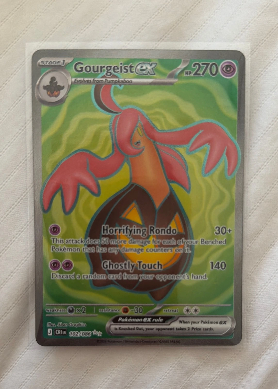 Gourgeist ex - Chao’s rising #102/086