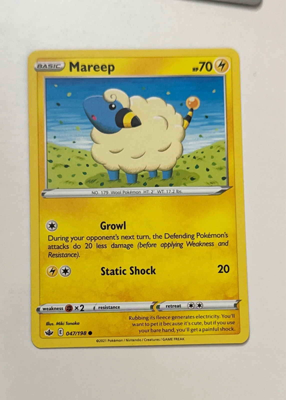 Mareep - Chilling Reign #047/198