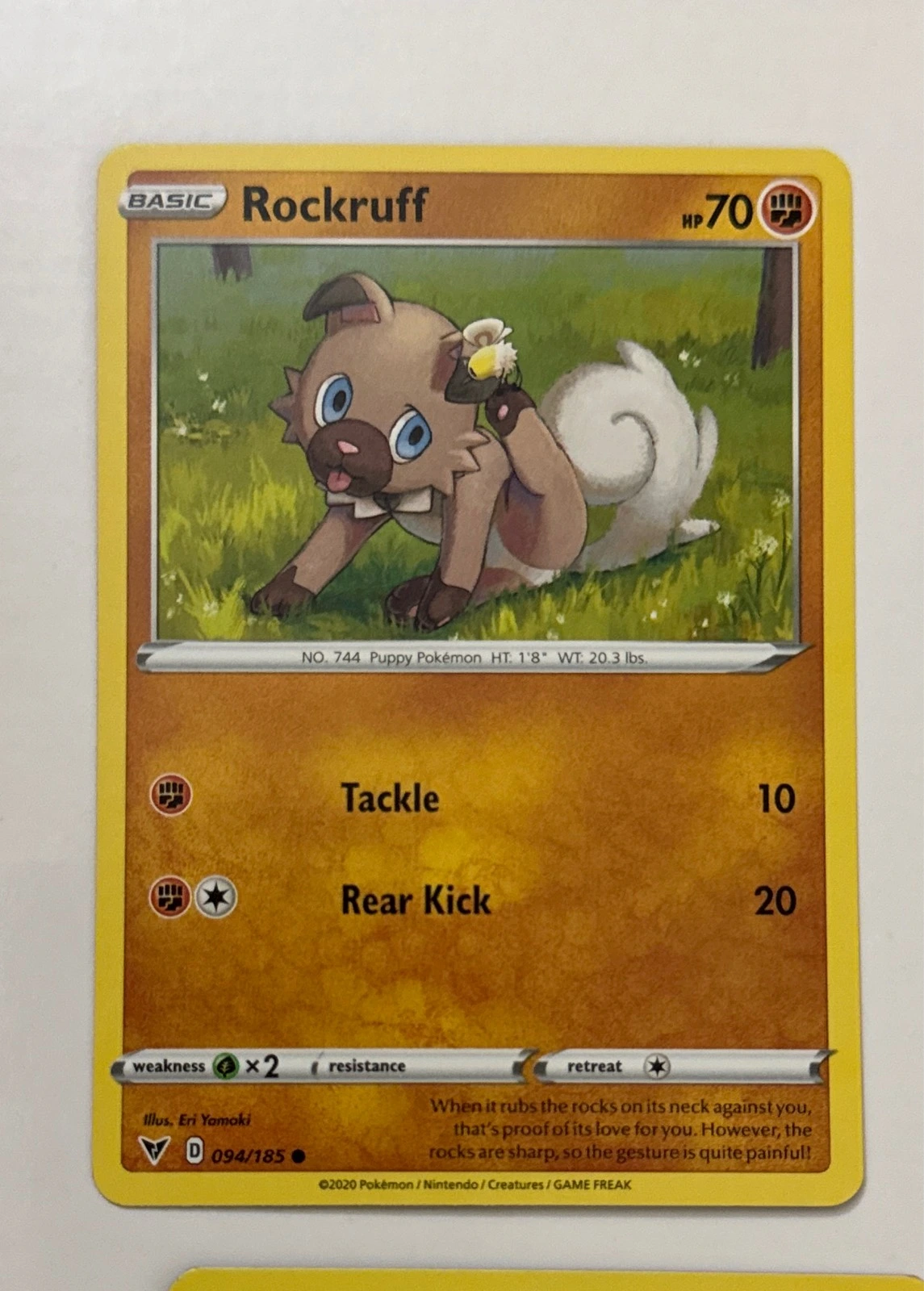 Rockruff - Vivid Voltage #094/185