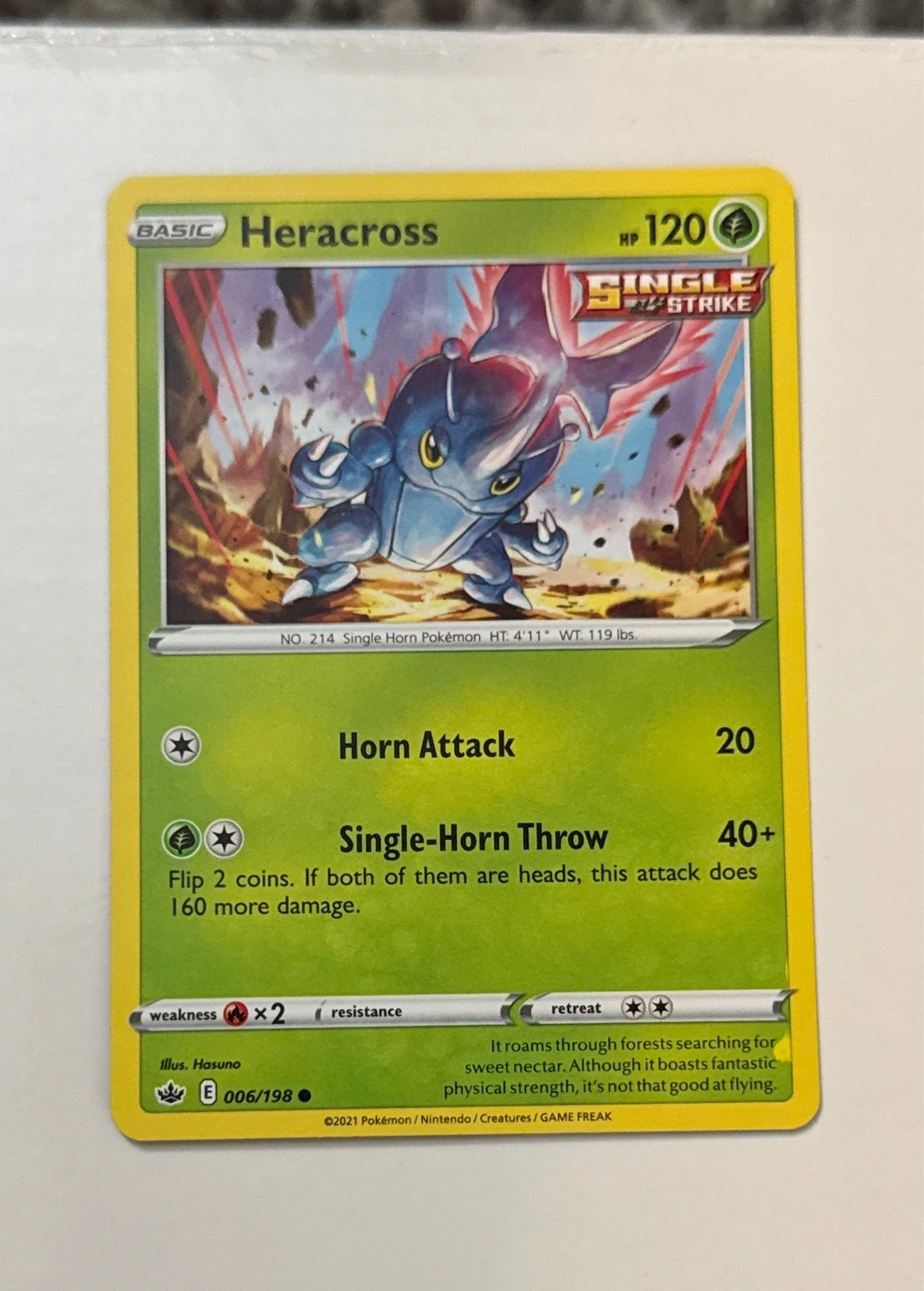 Heracross - Chilling Reign #006/198