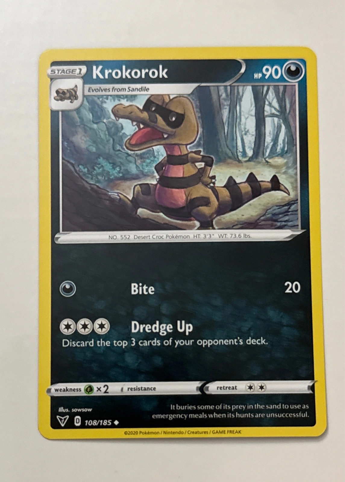 Krokorok - Vivid Voltage #108/185
