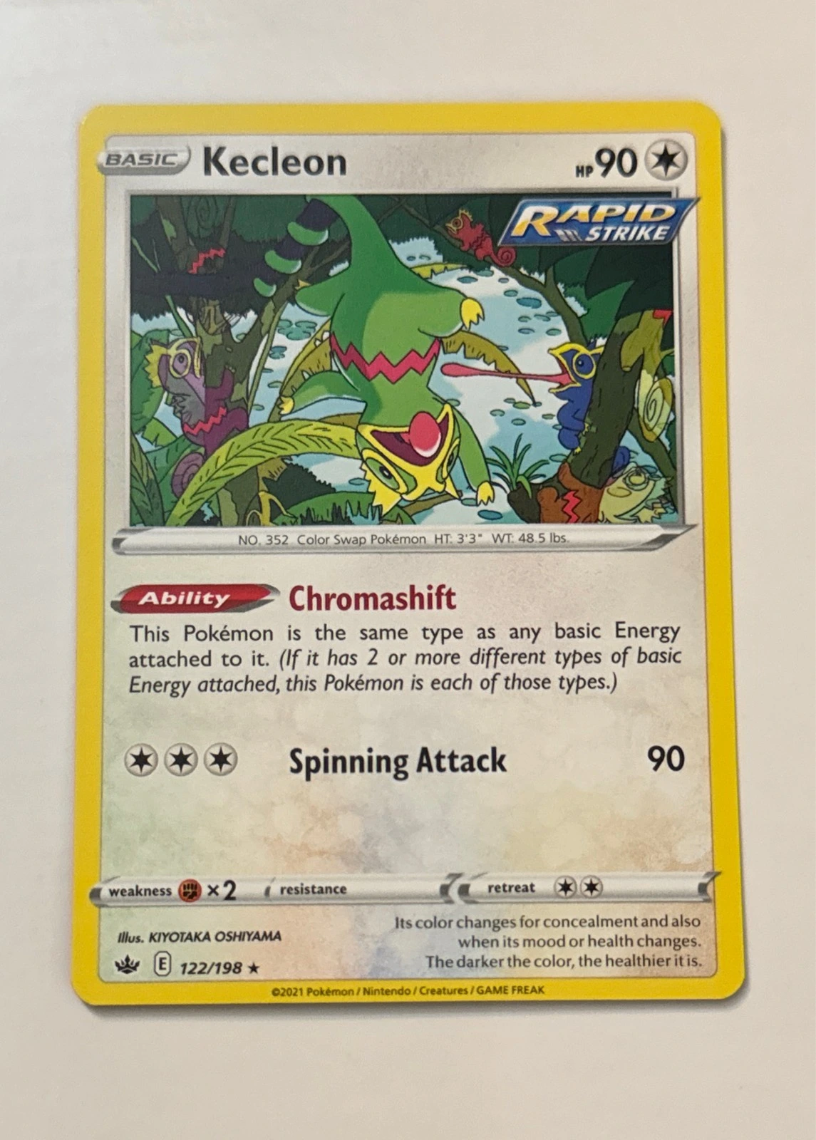 Kecleon - Chilling Reign #122/198