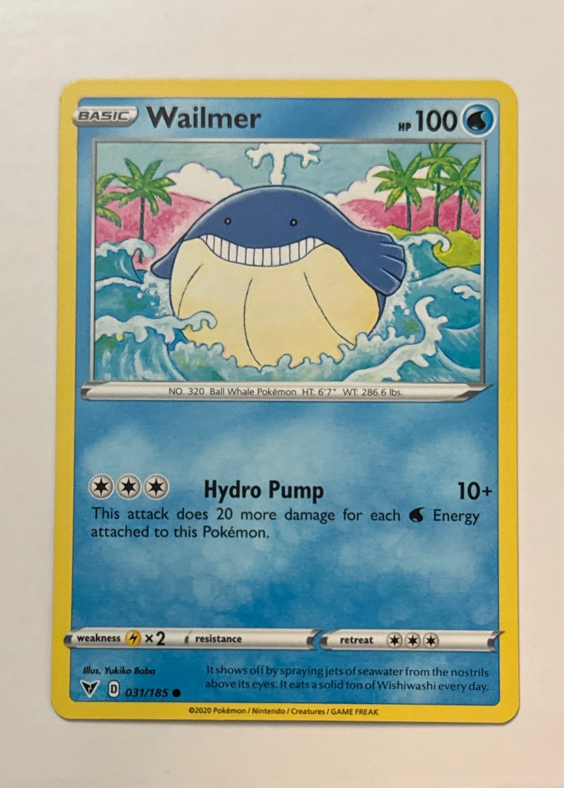 Wailmer - Vivid Voltage #031/185