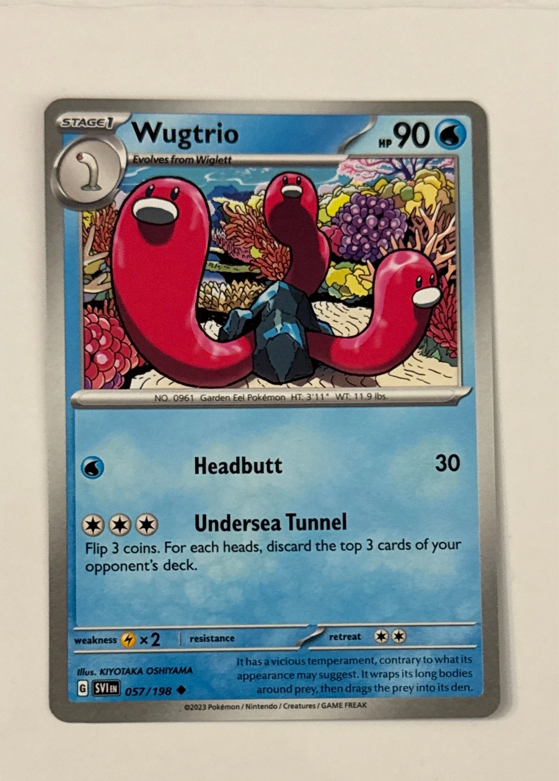 Wugtrio - Scarlet & Violet #057/198