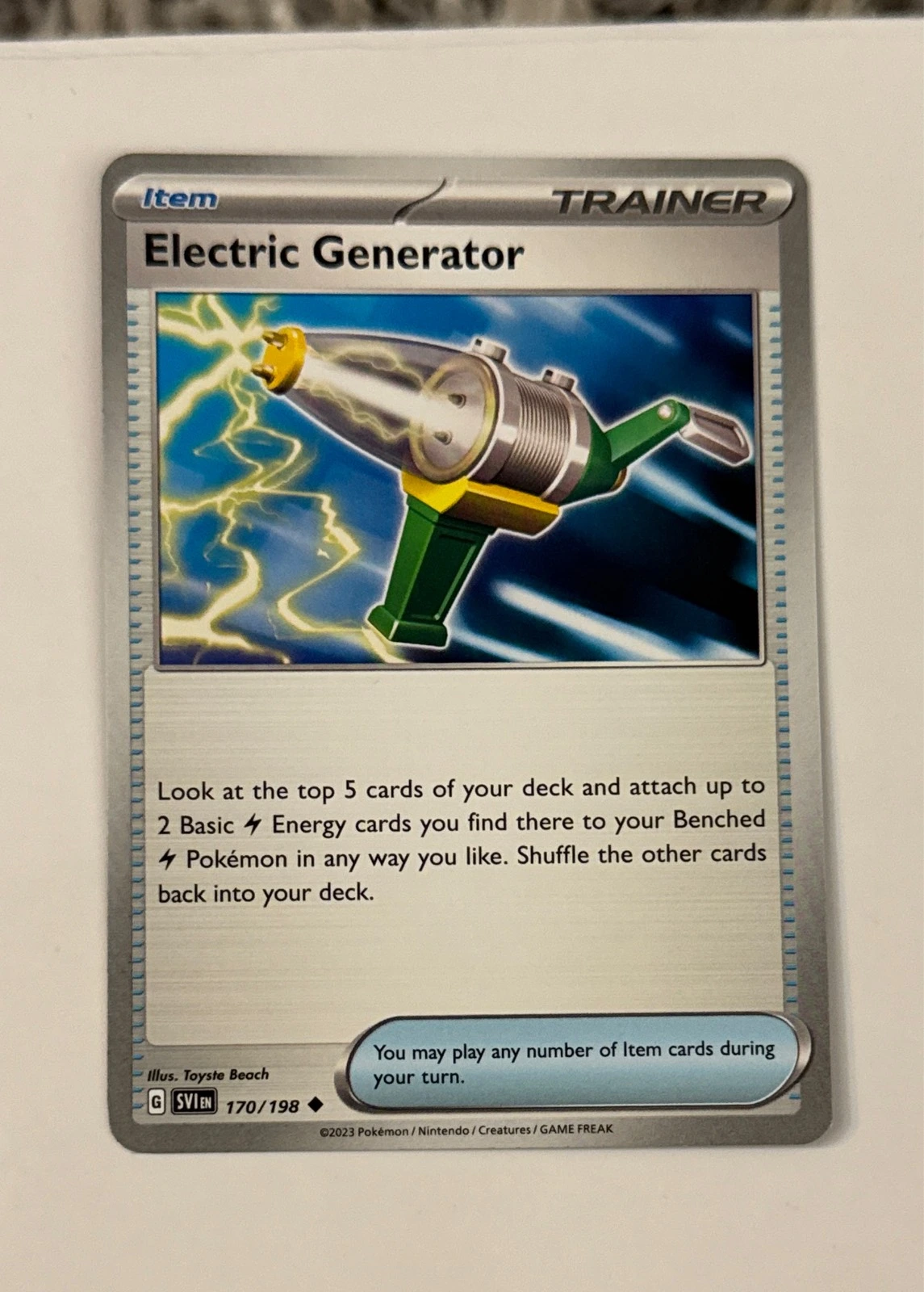Electric Generator - Scarlet & Violet #170/198