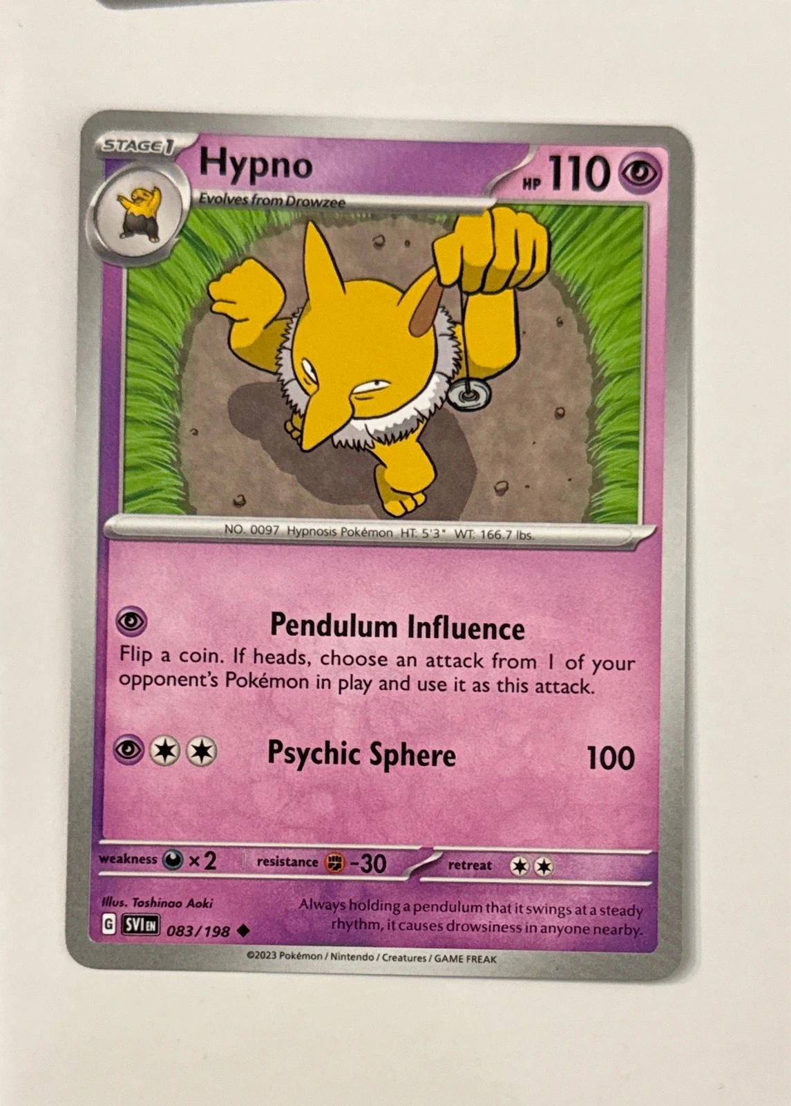 Hypno - Scarlet & Violet #083/198