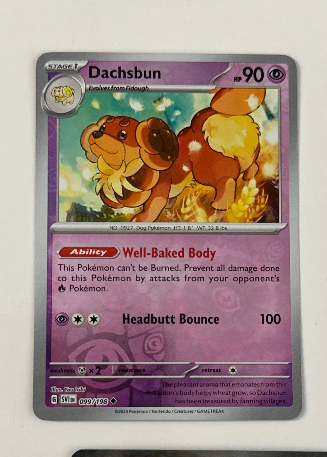 Dachsbun - Scarlet & Violet #099/198