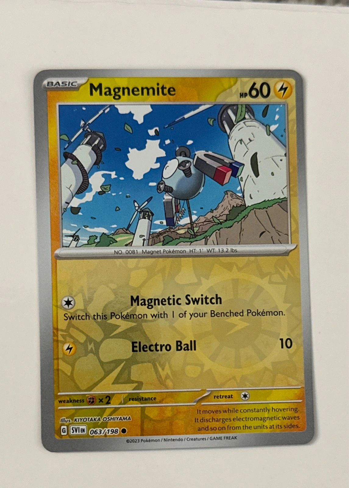 Magnemite - Scarlet & Violet #063/198