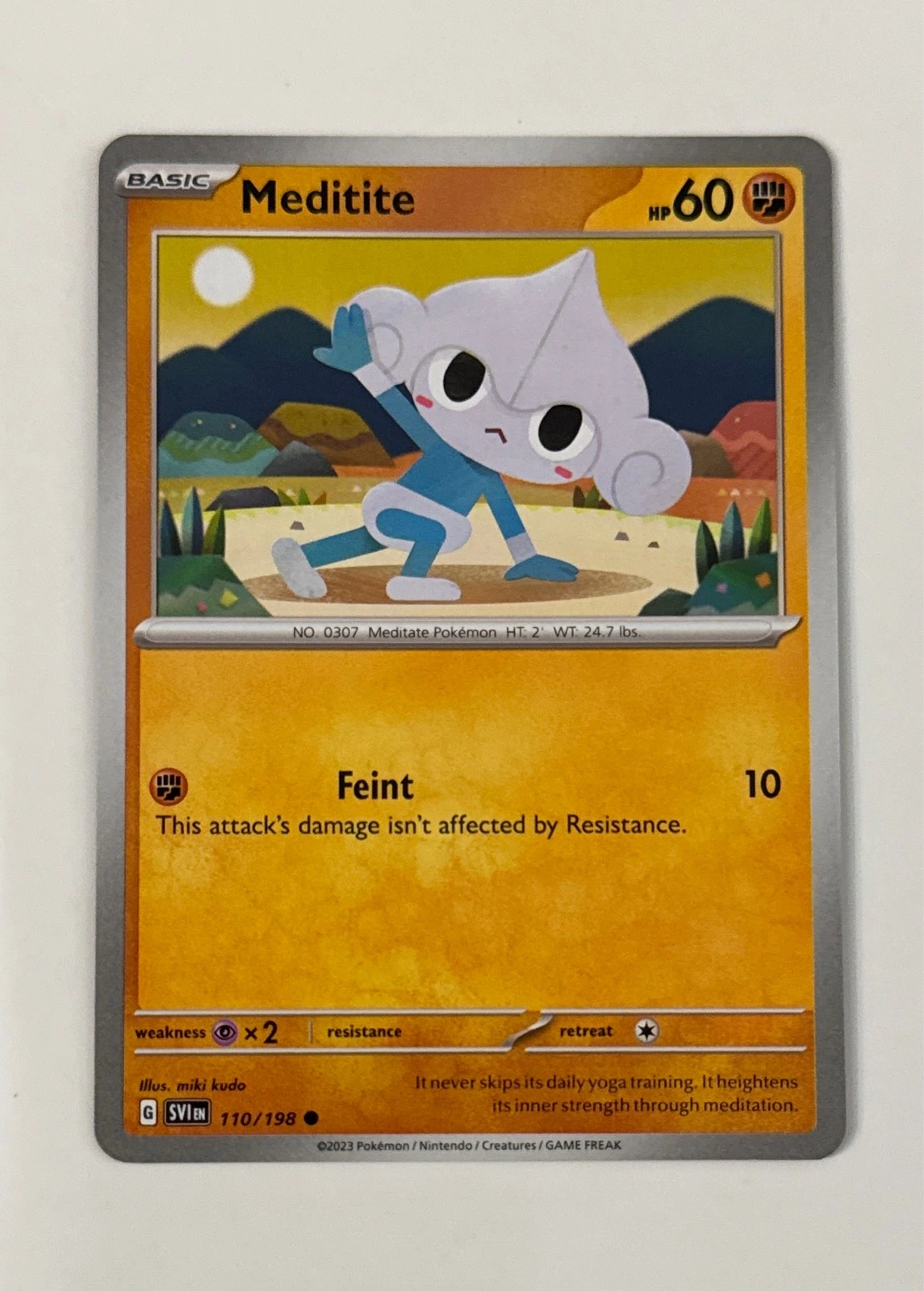 Meditite - Scarlet & Violet #110/198