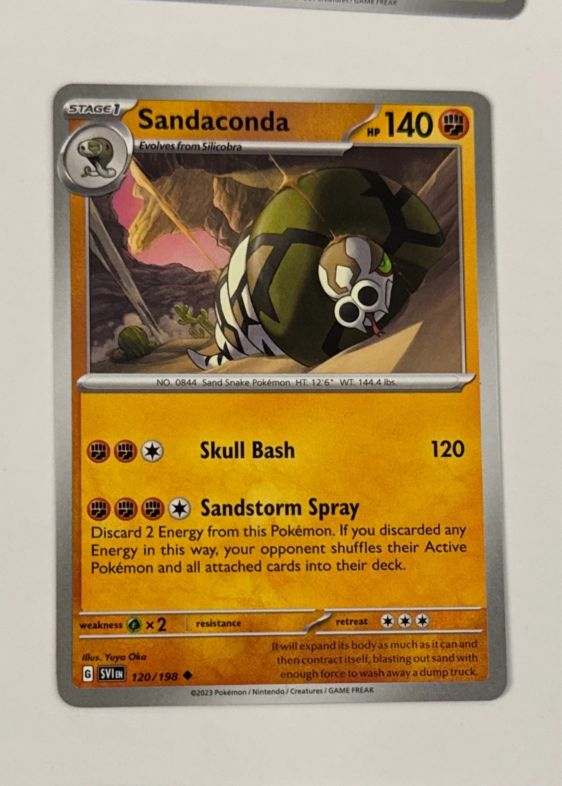 Sandaconda - Scarlet & Violet #120/198