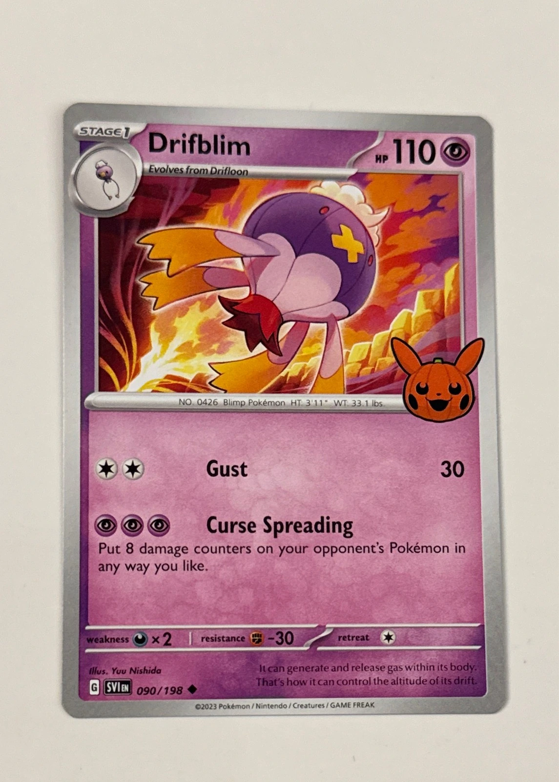 Drifblim - Scarlet & Violet #090/198