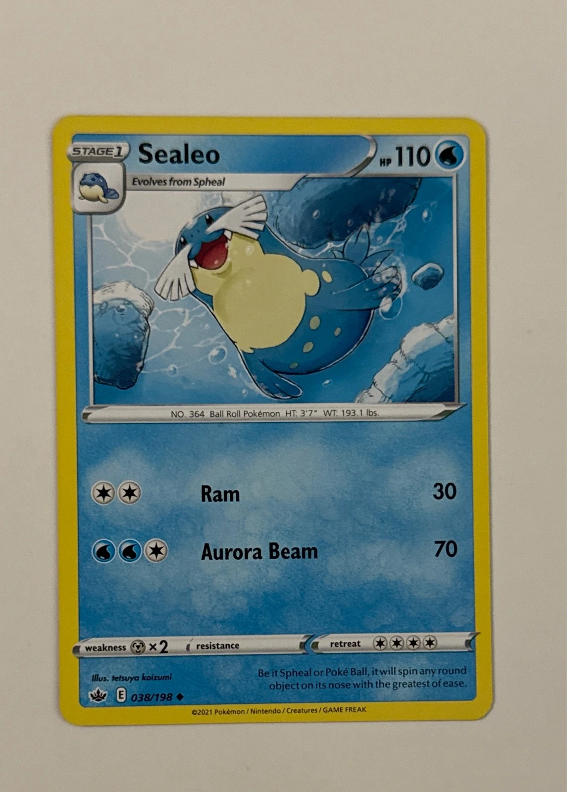 Sealeo - Chilling Reign #038/198