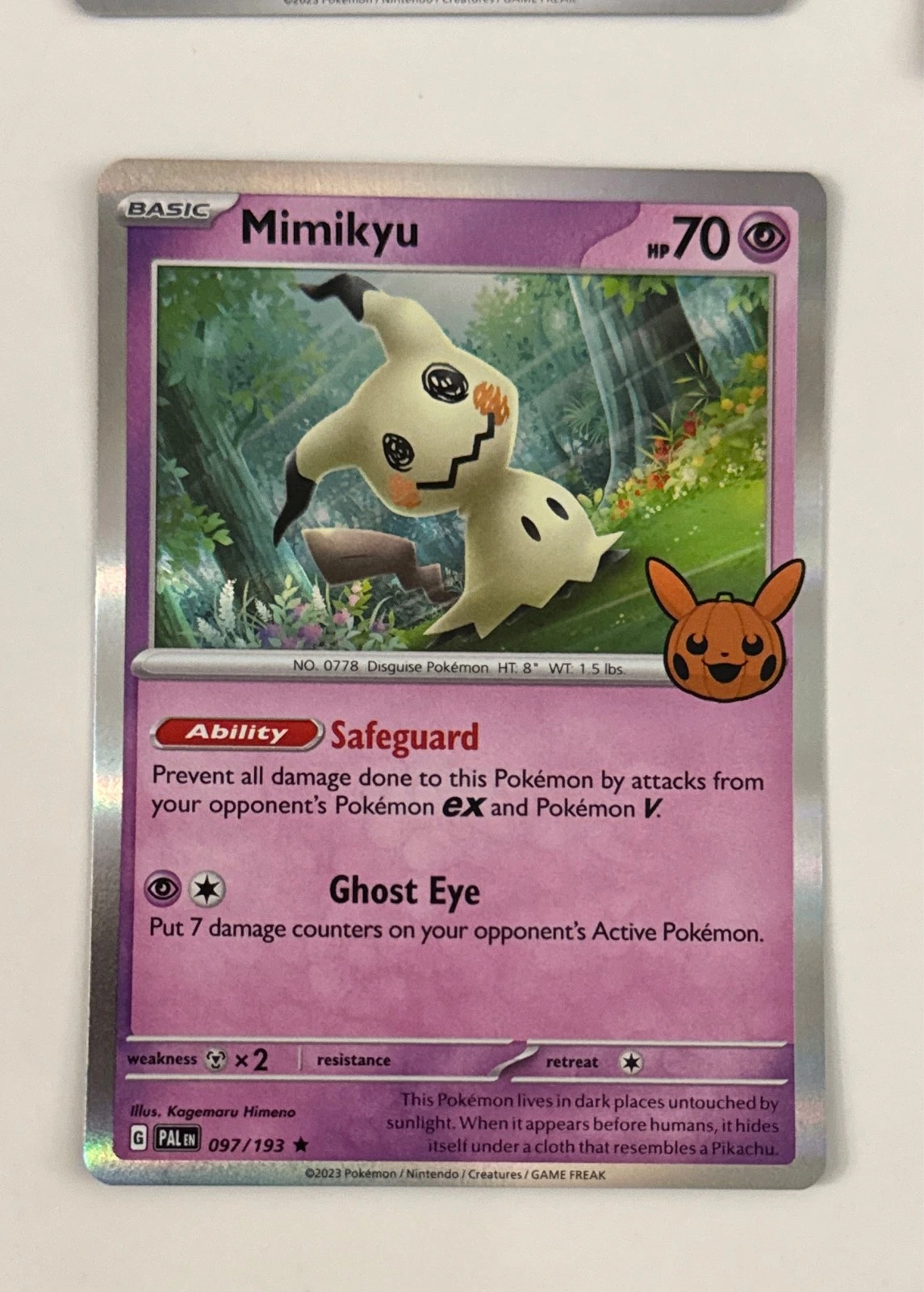 Mimikyu - Scarlet & Violet #097/193