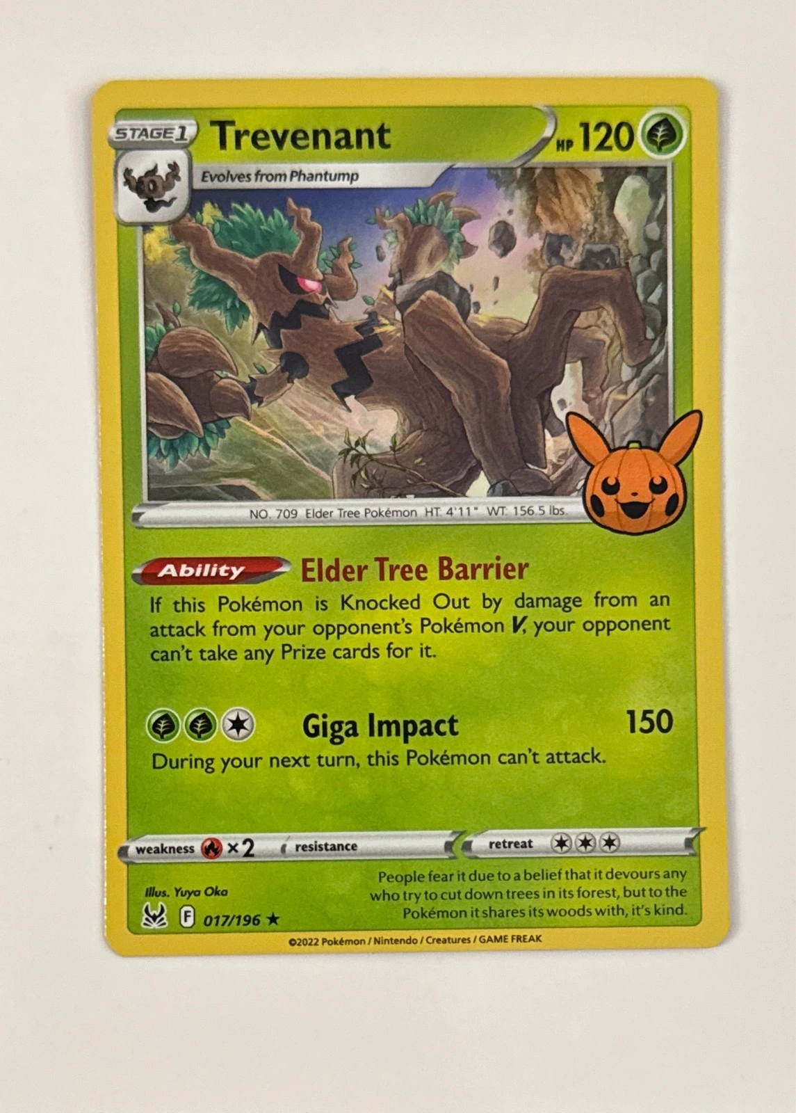 Trevenant - Pokémon Trading Card Game: Trick or Trade BOOster Bundle #017/196