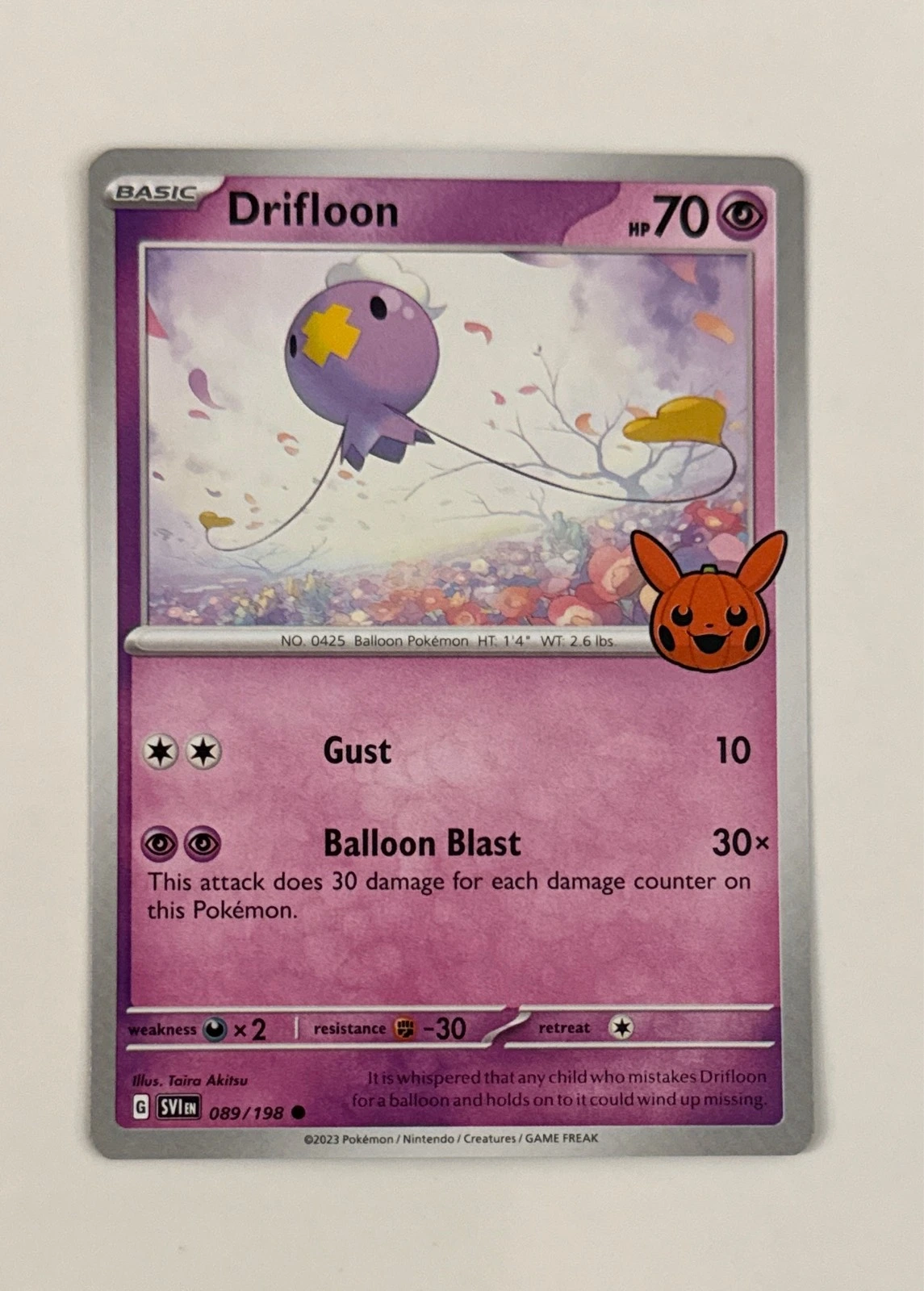 Drifloon - Scarlet & Violet #089/198