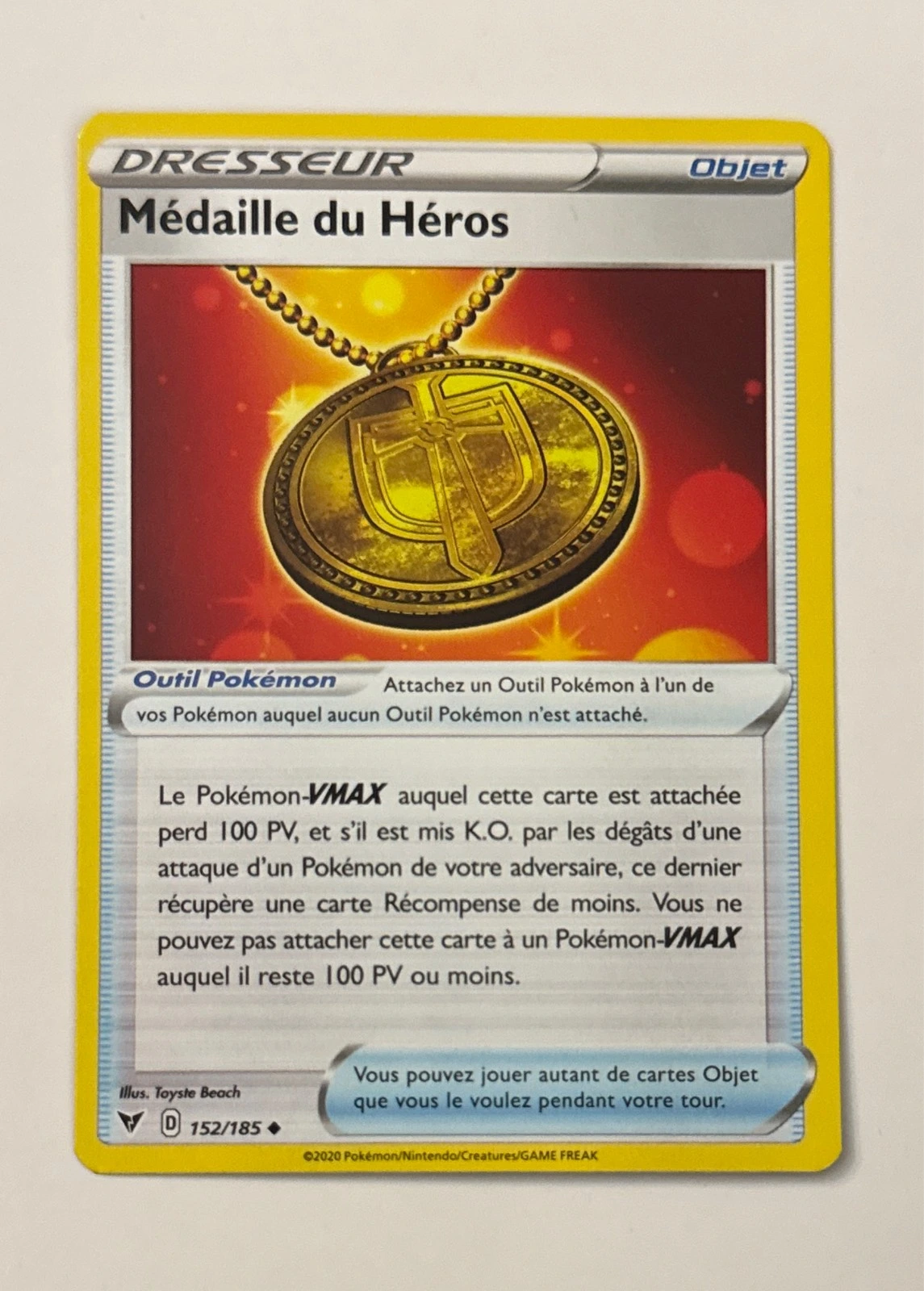 Médaille du Héros - Voltage Éclatant #152/185