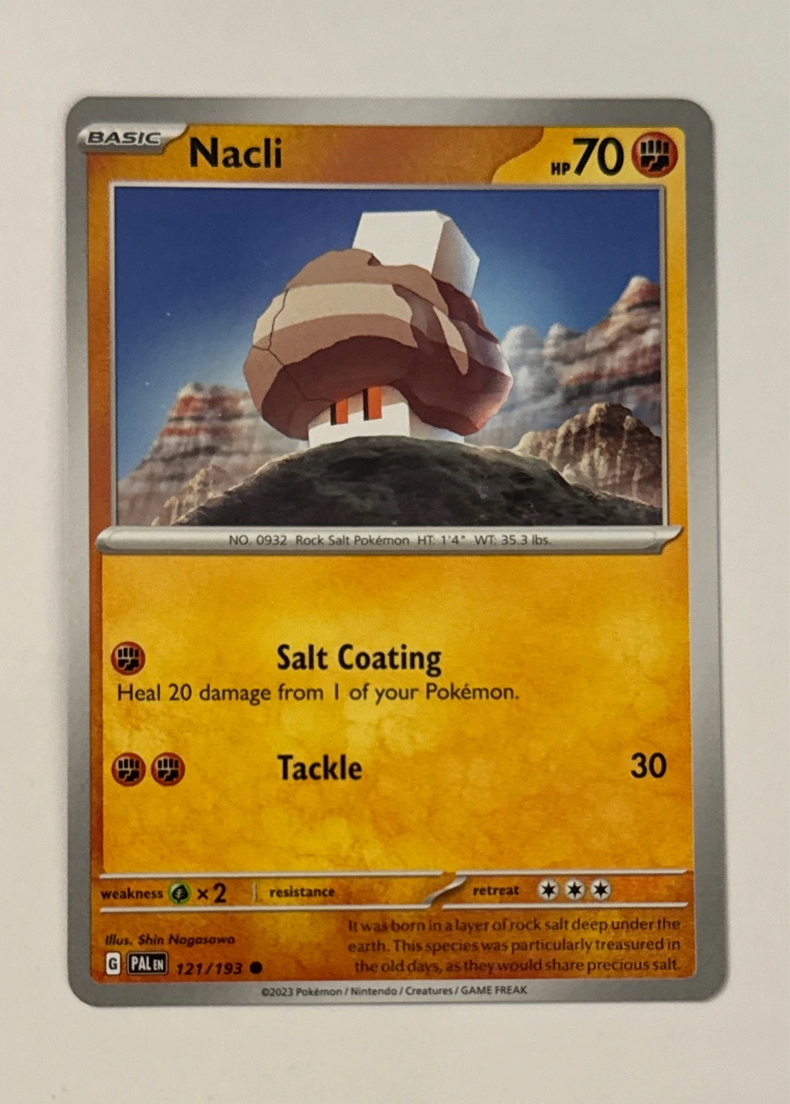 Nacli - Paldea Evolved #121/193