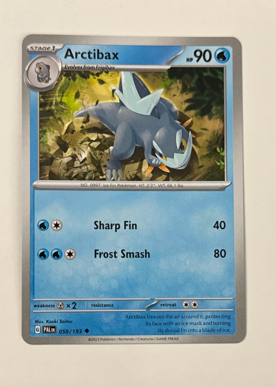 Arctibax - Paldea Evolved #059/193