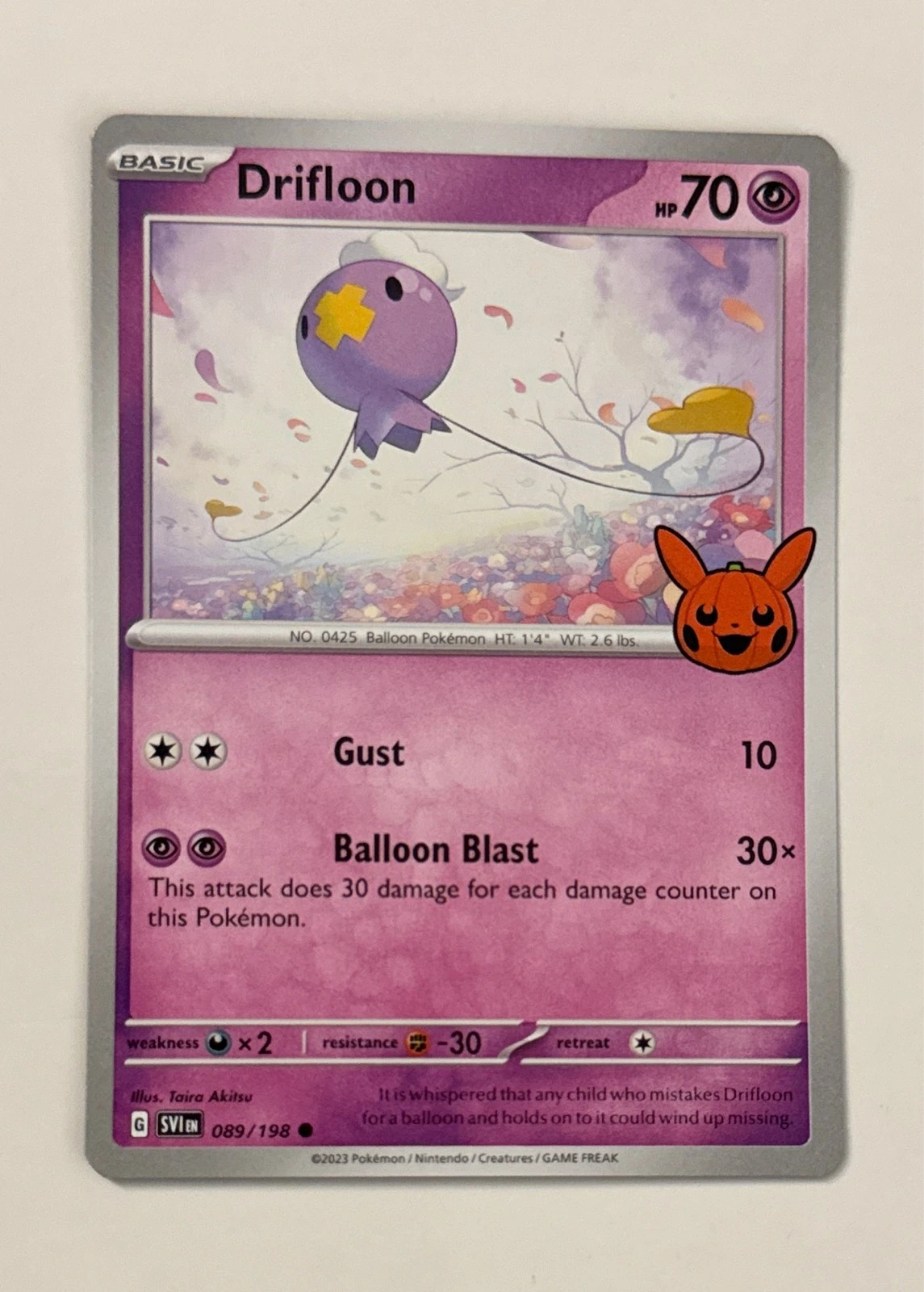 Drifloon - Scarlet & Violet #089/198