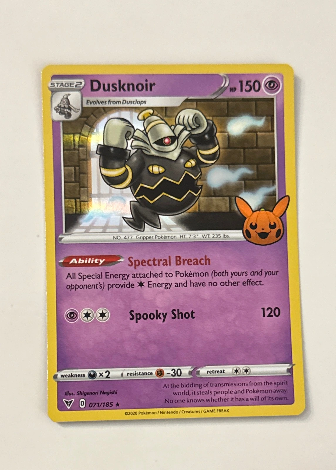 Dusknoir - Vivid Voltage #071/185