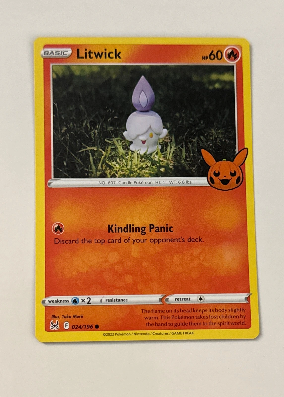 Litwick - Pokémon Trick or Trade BOOster Bundle #024/196