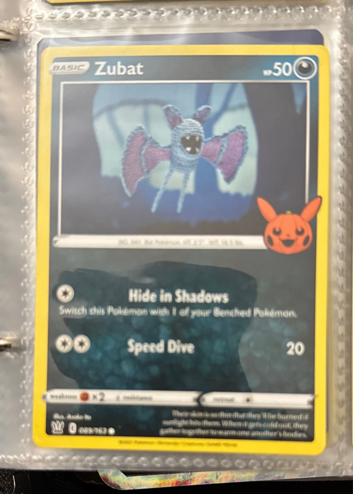 Zubat - Pokémon Trick or Trade BOOster Bundle #089/163