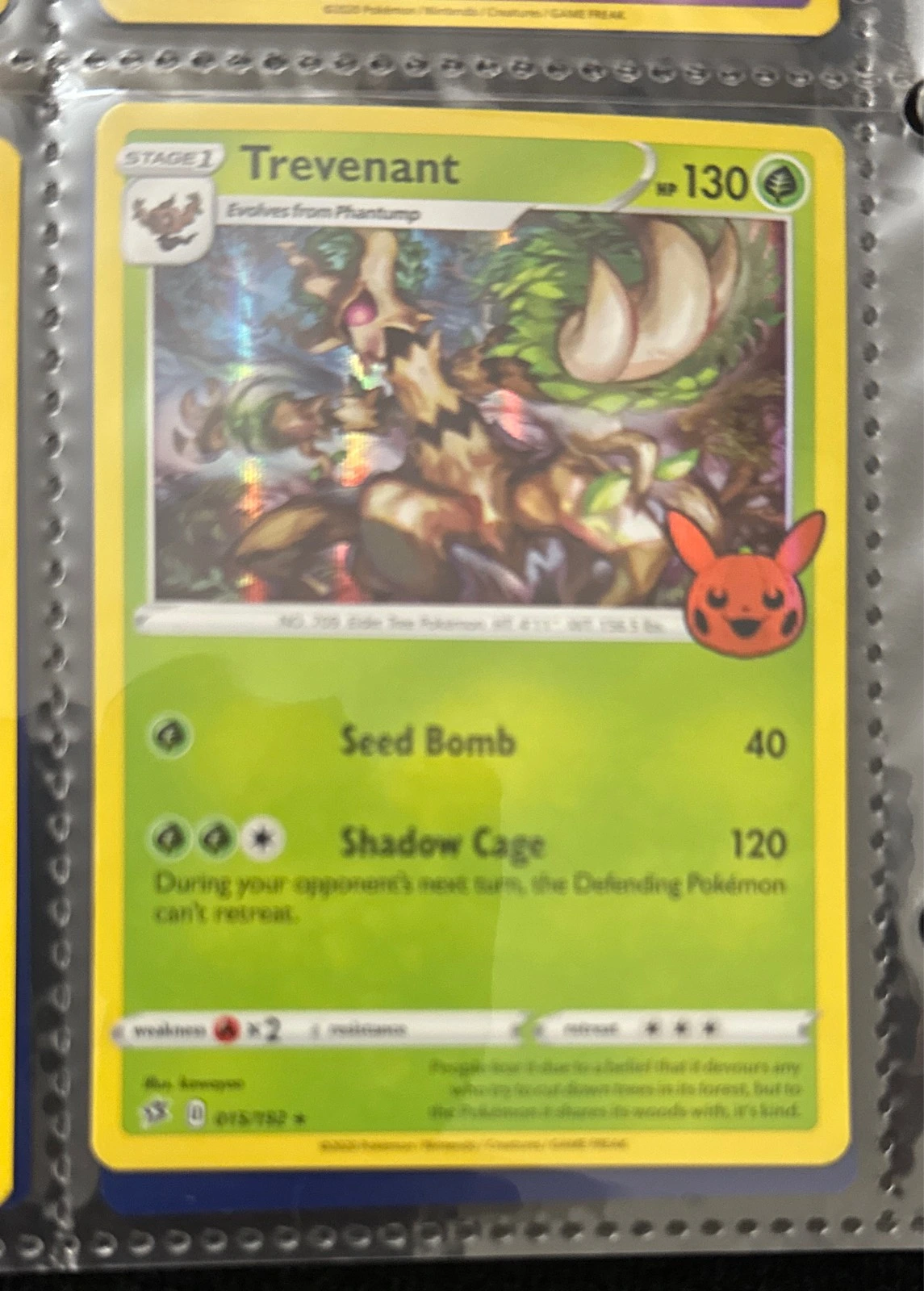 Trevenant - Trick or Trade BOOster Bundle #015/030