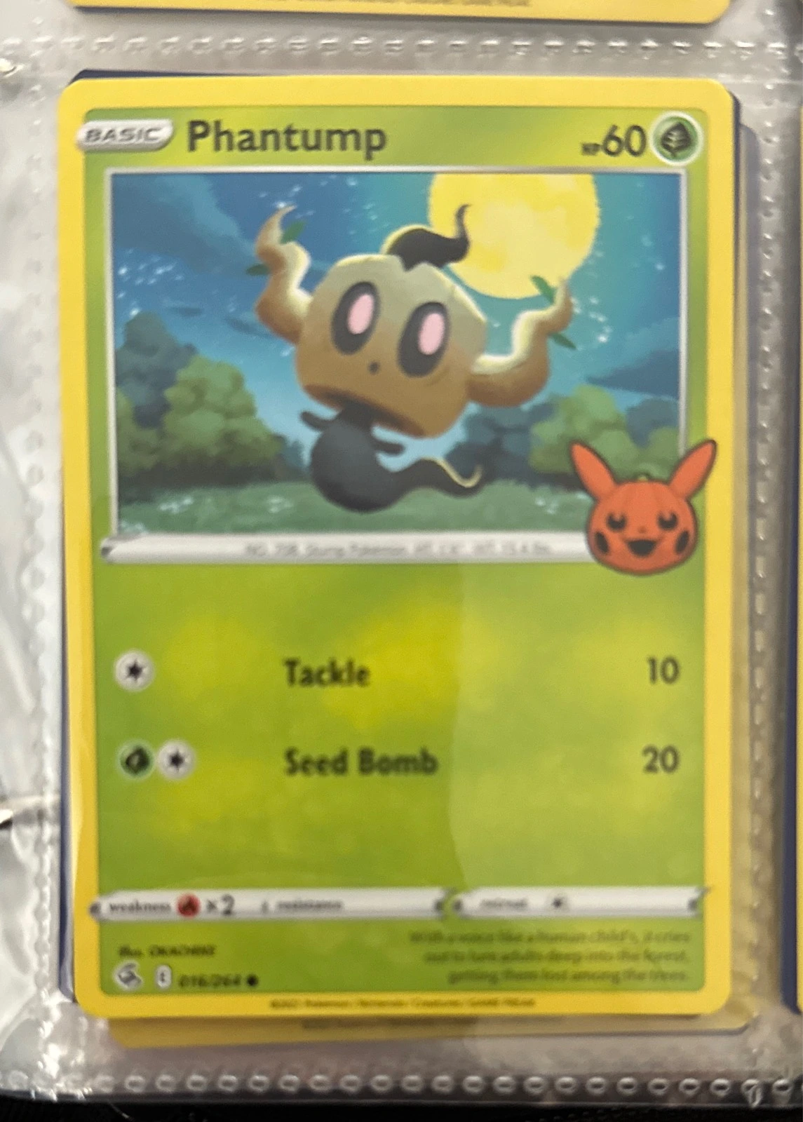 Phantump - Pokémon Trick or Trade BOOster Bundle #016/064