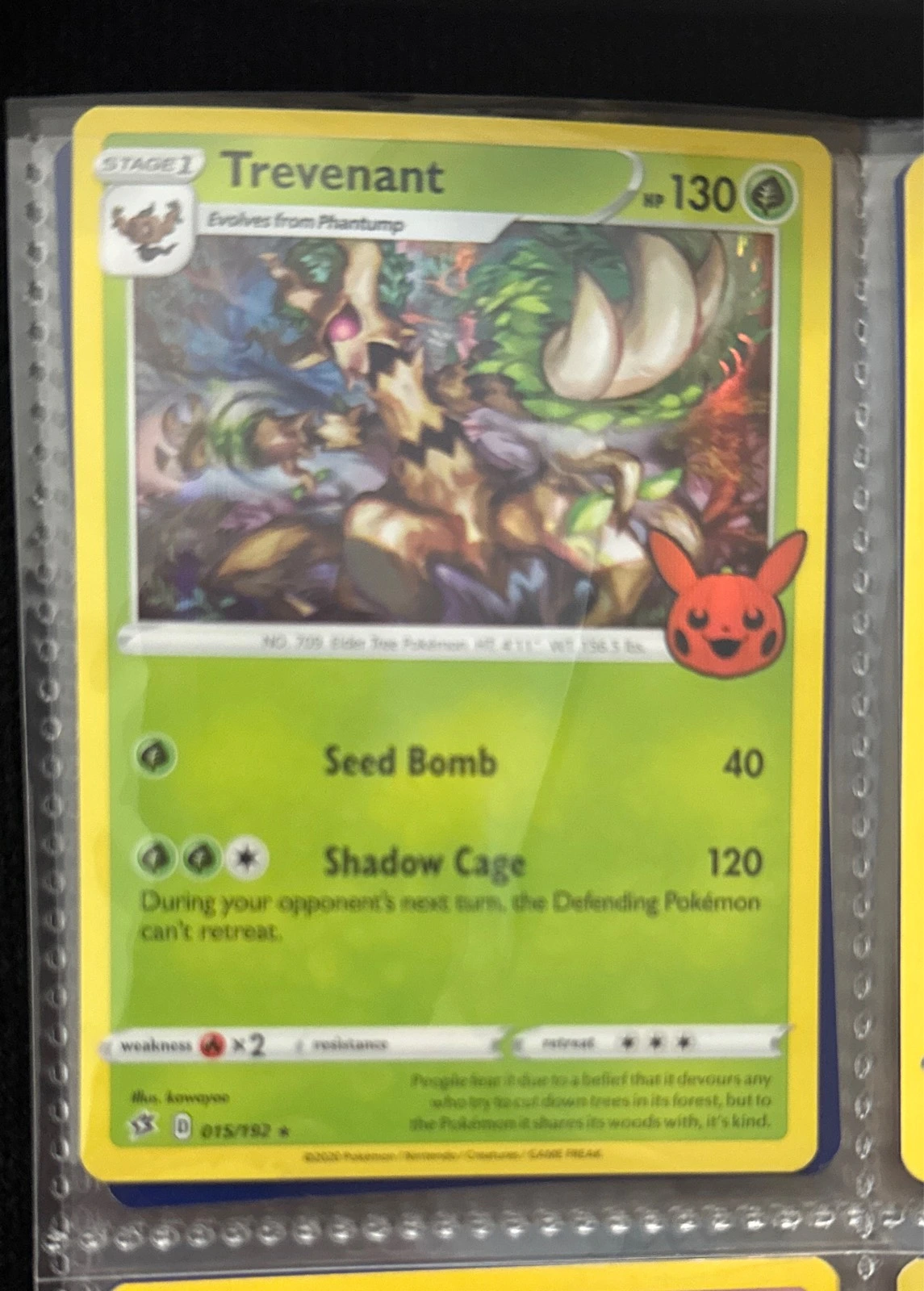 Trevenant - Pokémon Trick or Trade BOOster Bundle #015/192