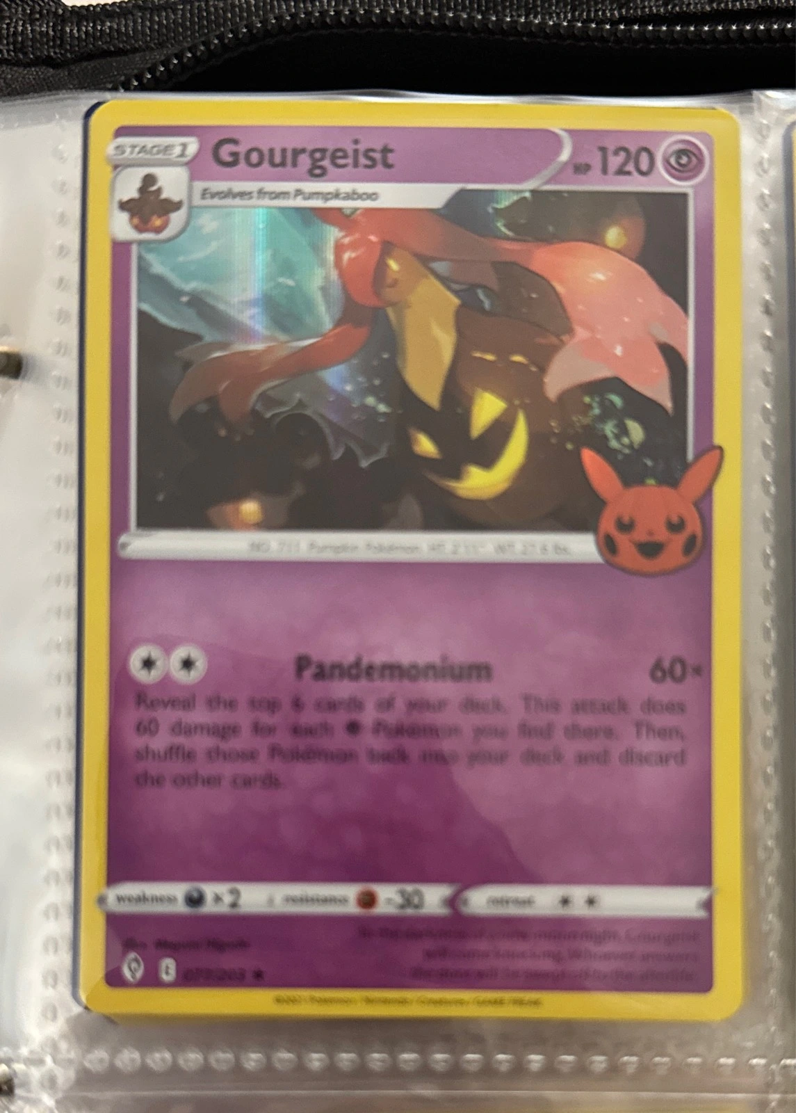 Gourgeist - Pokémon Trick or Trade BOOster Bundle #027/030