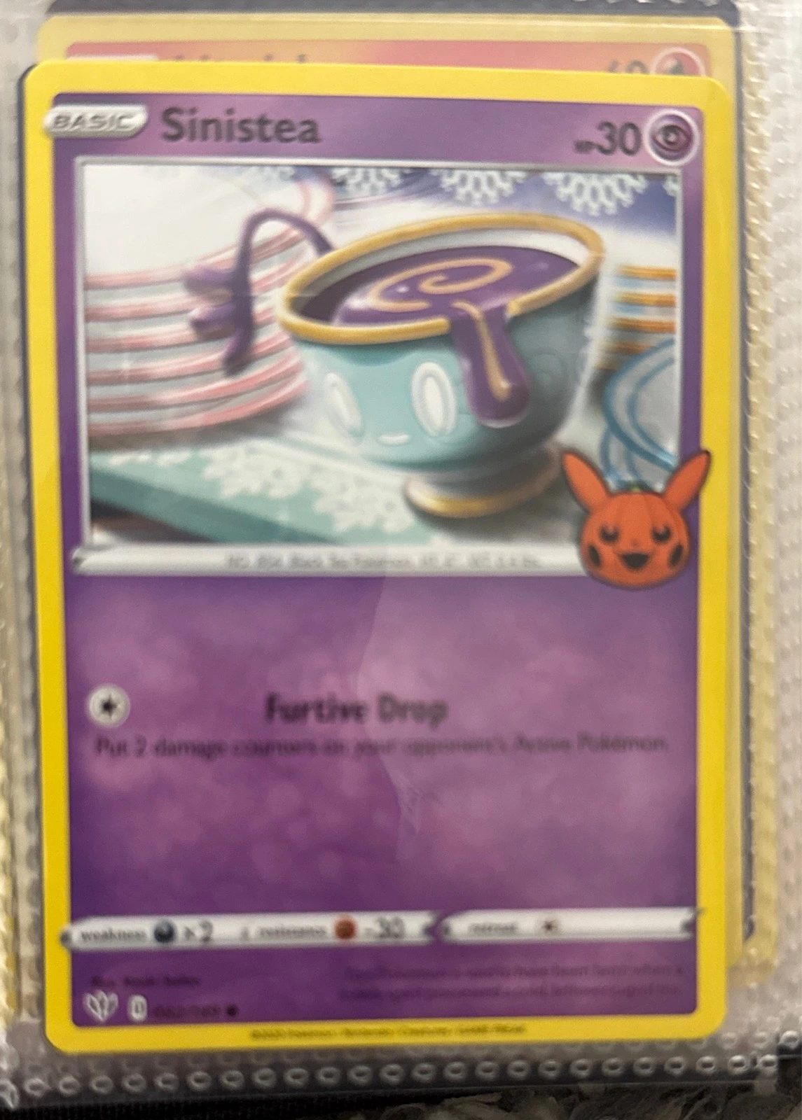 Sinistea - Pokémon Trading Card Game: Trick or Trade BOOster Bundle #032/072