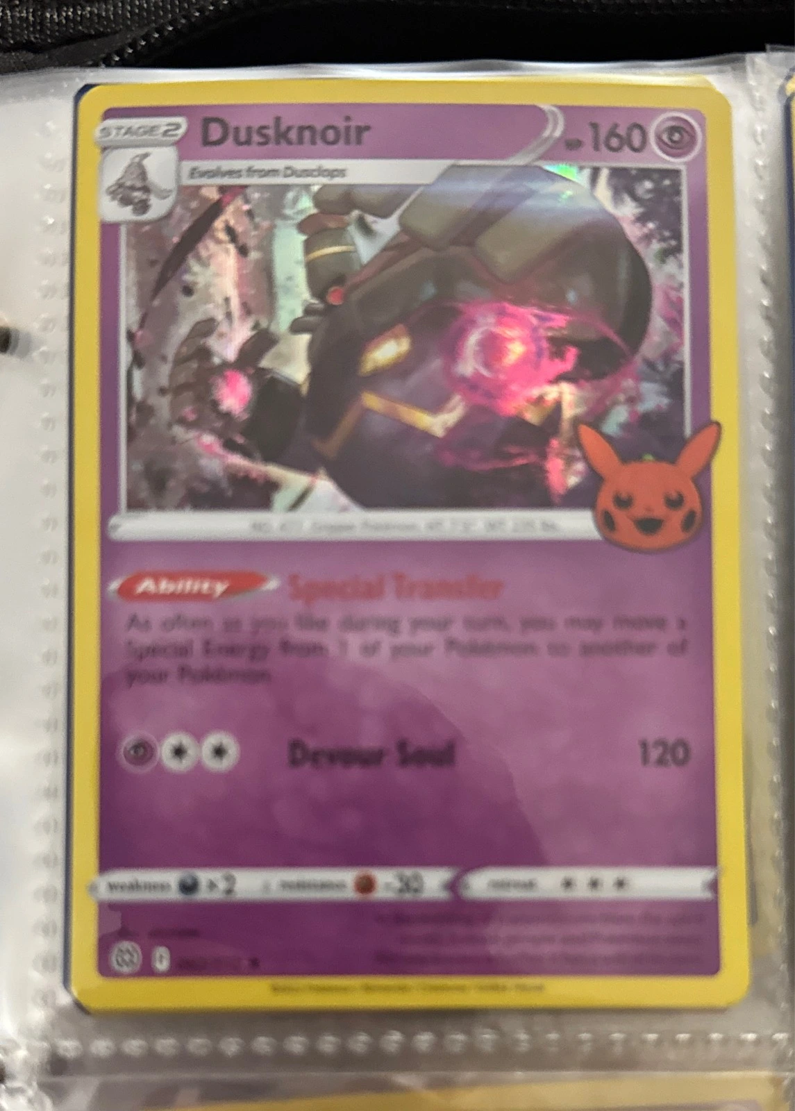 Dusknoir - Trick or Trade BOOster Bundle #012/030