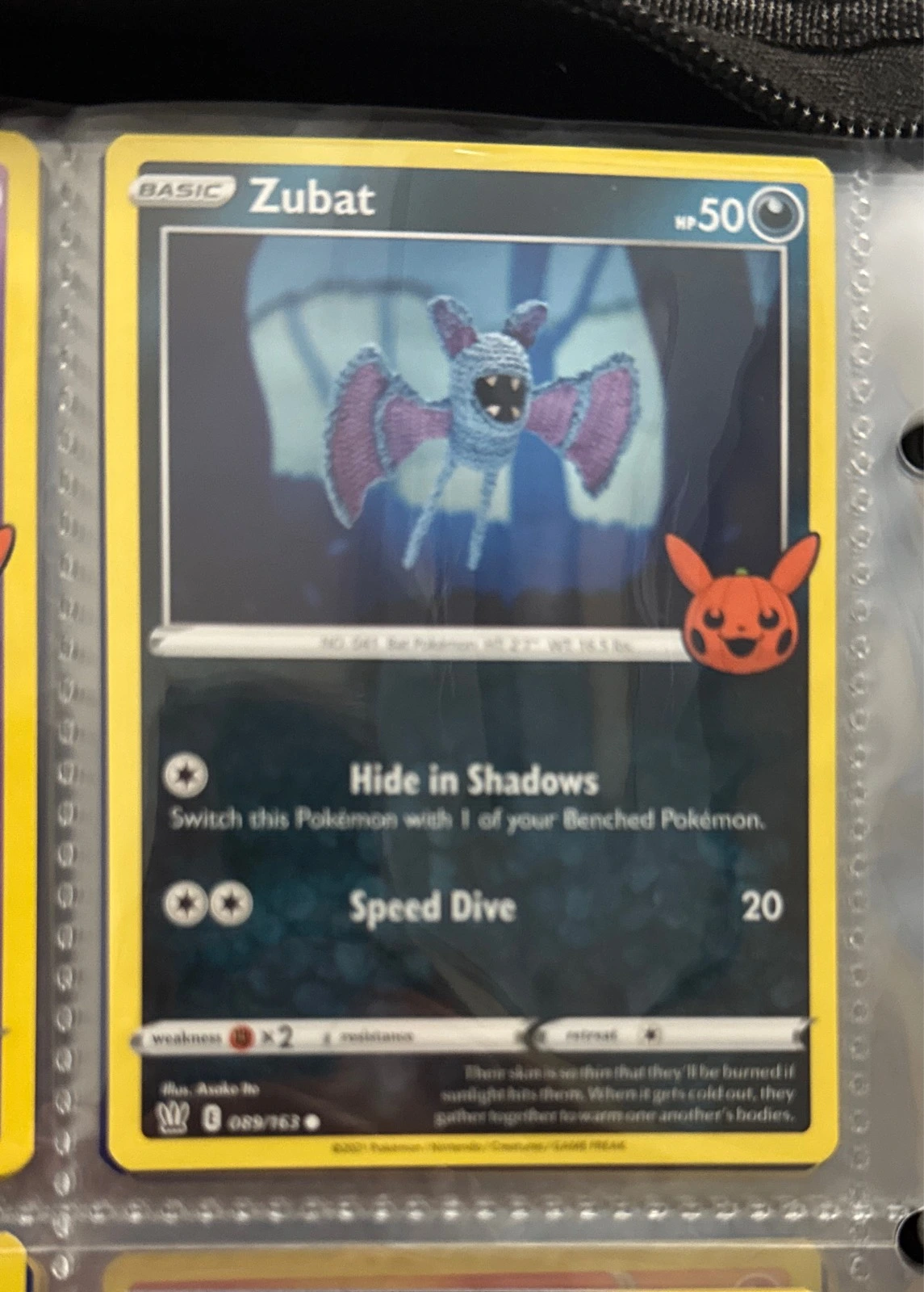 Zubat - Pokémon Trick or Trade BOOster Bundle #089/763