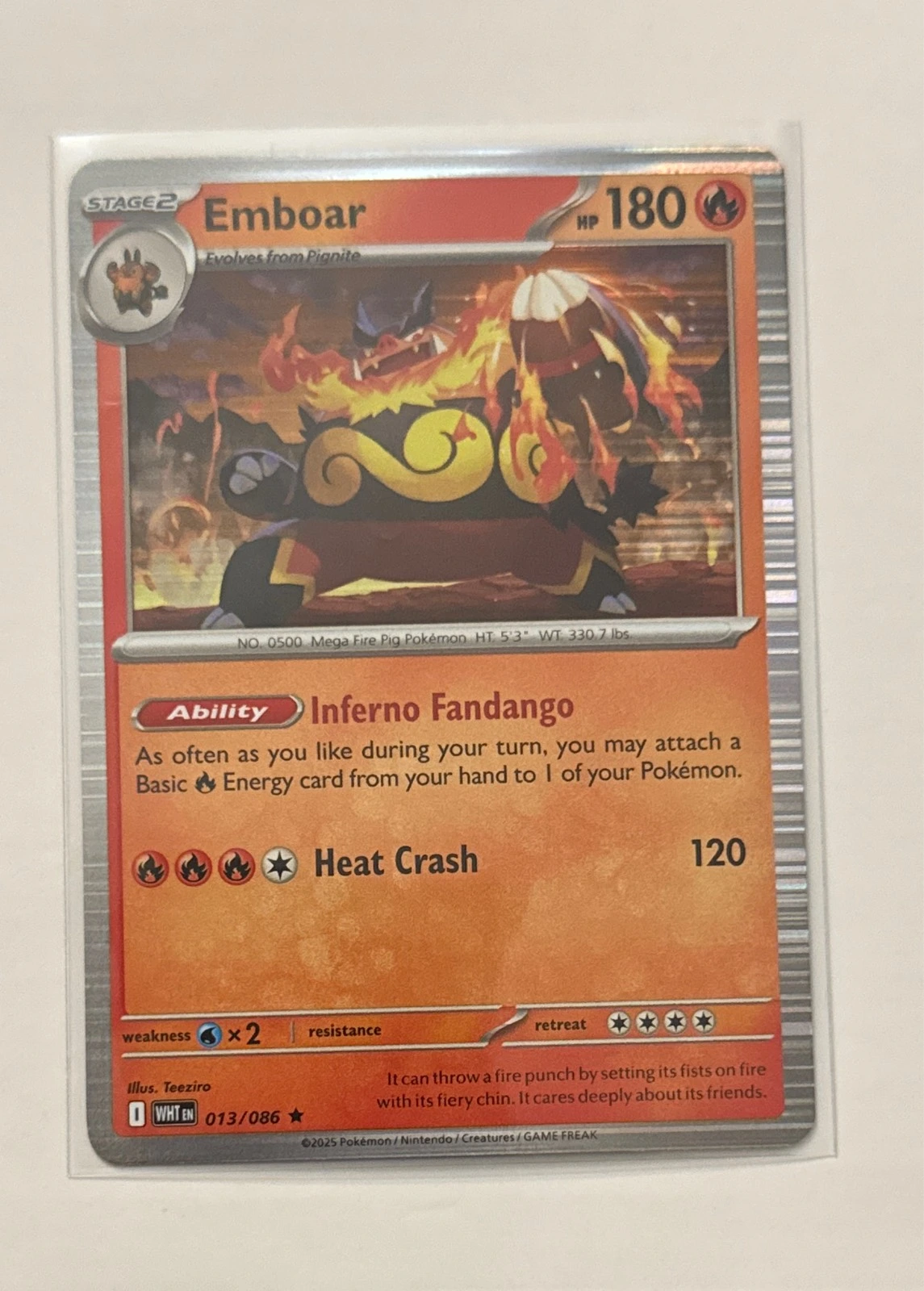 Emboar - Black & White #013/086