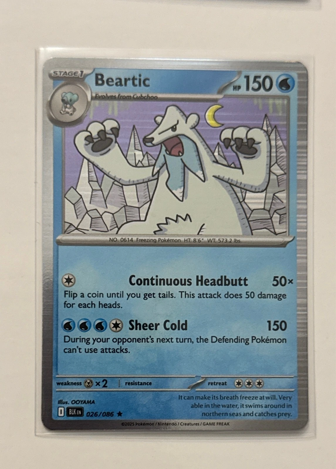 Beartic - Black & White #026/086
