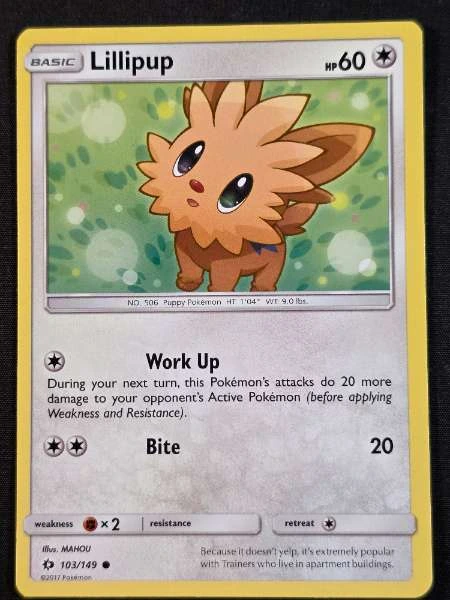 Lillipup - Sun and Moon Base Set #103/149