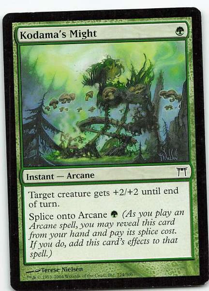 Kodama's Might - Champions of Kamigawa #224/306
