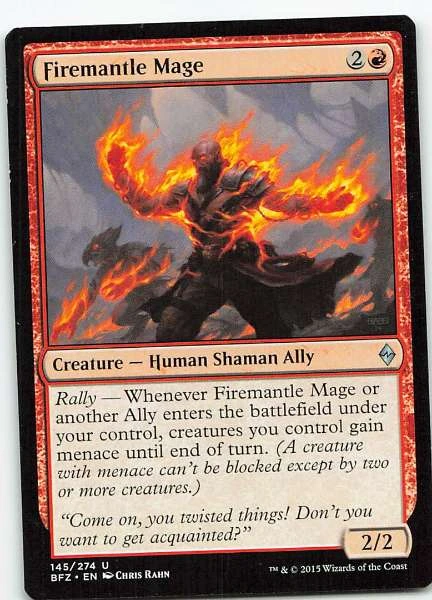 Firemantle Mage - Battle for Zendikar #145/274