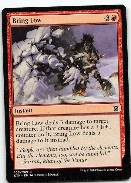 Bring Low - Khans of Tarkir #103/269