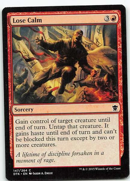 Lose Calm - Dragons of Tarkir #147/264