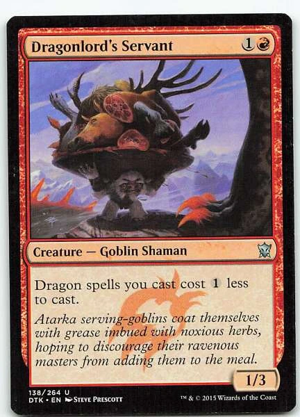 Dragonlord's Servant - Dragons of Tarkir #138/264