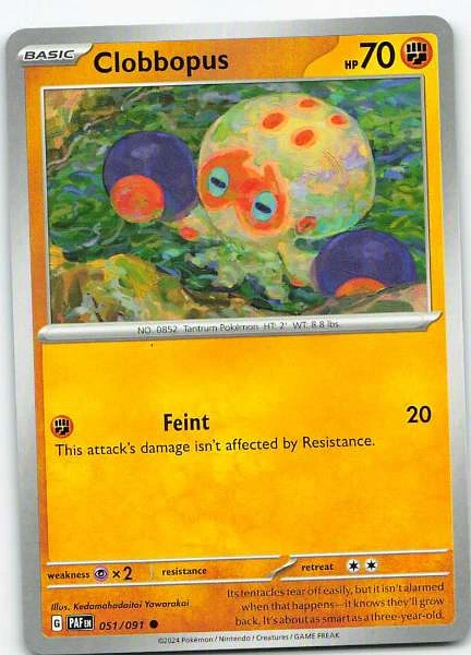 Clobbopus - Paldean Fates #051/091