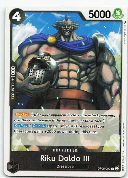 Riku Doldo III - Awakening of the New Era #OP05-090