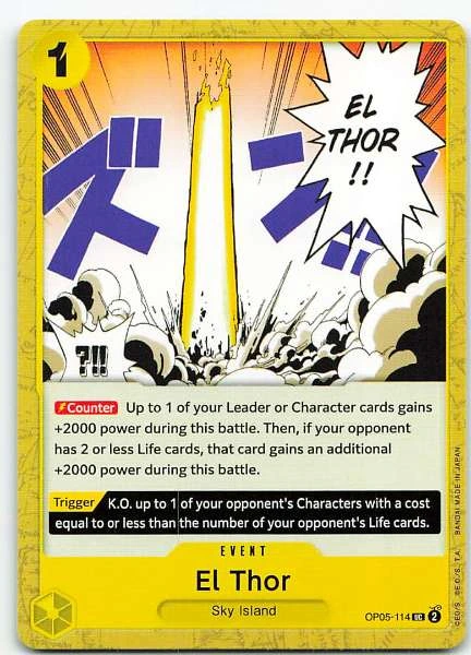 El Thor - Awakening of the New Era #OP05-114