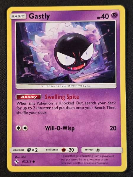 Gastly - Unbroken Bonds #67/214