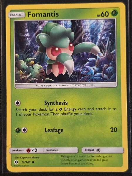 Fomantis - Sun & Moon #14/149