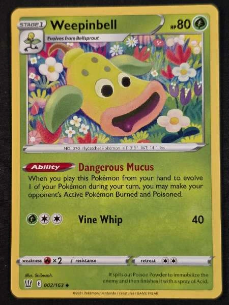 Weepinbell - Battle Styles #002/163